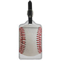 Baseball Stitching Print Luggage Tag