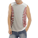 Baseball Stitching Print Men's Fitness Tank Top