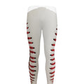 Baseball Stitching Print Men's Leggings