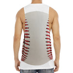 Baseball Stitching Print Men's Muscle Tank Top