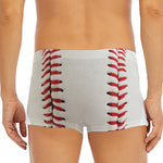 Baseball Stitching Print Men's Short Boxer Briefs