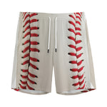 Baseball Stitching Print Men's Sports Shorts