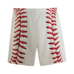 Baseball Stitching Print Men's Sports Shorts