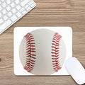 Baseball Stitching Print Mouse Pad
