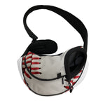 Baseball Stitching Print Pet Sling Carrier