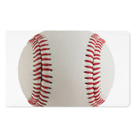 Baseball Stitching Print Polyester Doormat