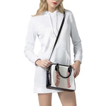 Baseball Stitching Print Shoulder Handbag