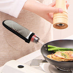 Baseball Stitching Print Skillet Handle Cover