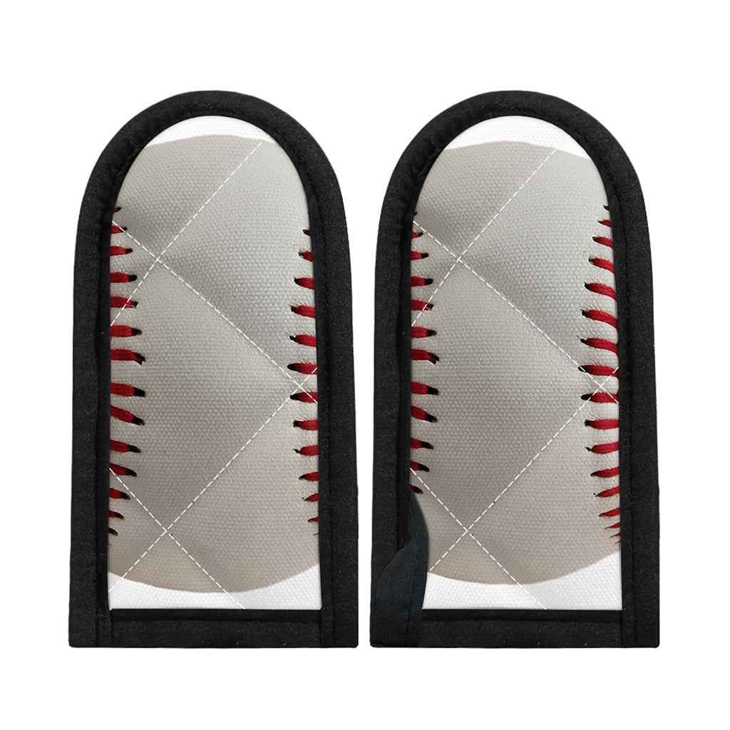 Baseball Stitching Print Skillet Handle Cover