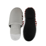 Baseball Stitching Print Slippers