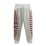 Baseball Stitching Print Sweatpants