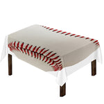 Baseball Stitching Print Tablecloth