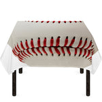 Baseball Stitching Print Tablecloth