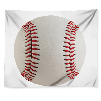 Baseball Stitching Print Tapestry