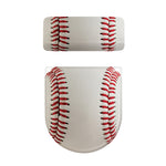 Baseball Stitching Print Toilet Lid And Tank Cover Set