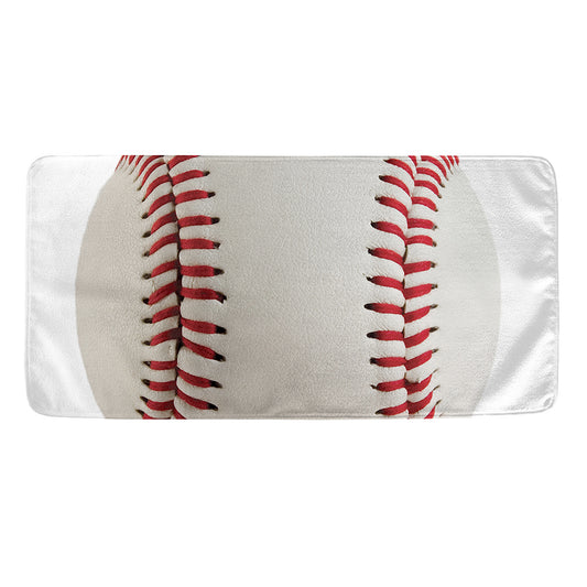 Baseball Stitching Print Towel