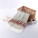 Baseball Stitching Print Towel