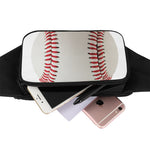 Baseball Stitching Print Waist Bag