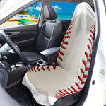 Baseball Stitching Print Waterproof Car Seat Cover
