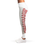 Baseball Stitching Print Women's Leggings