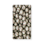 Baseballs 3D Print Baby Crib Sheet