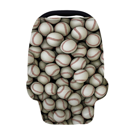 Baseballs 3D Print Baby Seat Cover