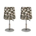 Baseballs 3D Print Bar Stool Covers