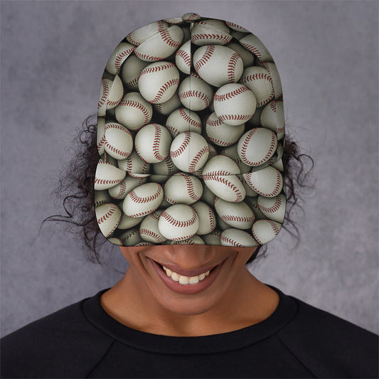 Baseballs 3D Print Baseball Cap