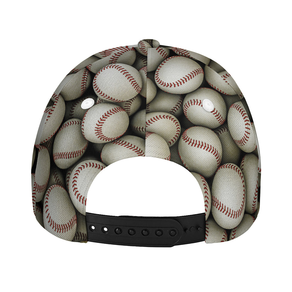 Baseballs 3D Print Baseball Cap