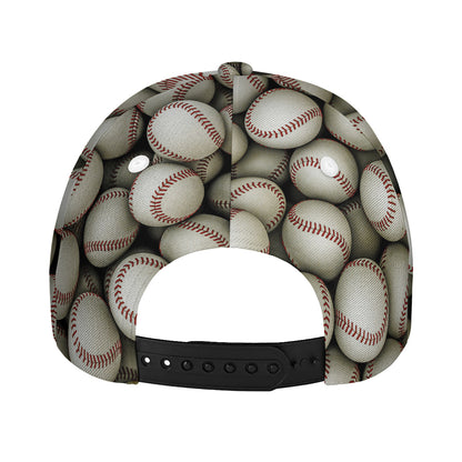 Baseballs 3D Print Baseball Cap