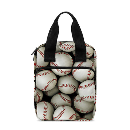 Baseballs 3D Print Bible Tote Bag