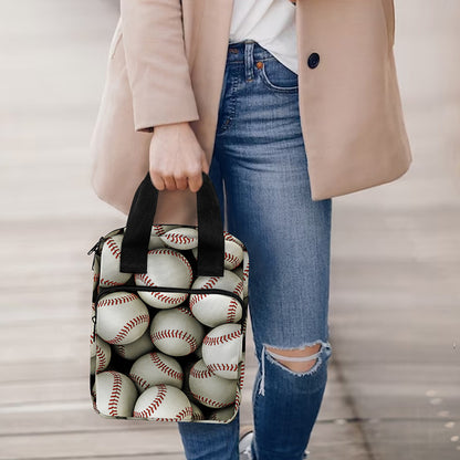 Baseballs 3D Print Bible Tote Bag