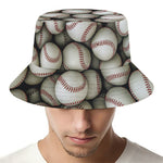 Baseballs 3D Print Bucket Hat