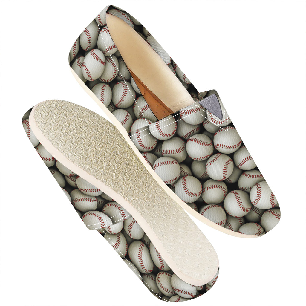 Baseballs 3D Print Casual Shoes