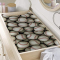 Baseballs 3D Print Changing Pad Cover