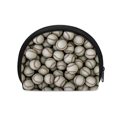 Baseballs 3D Print Coin Purse