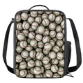 Baseballs 3D Print Crossbody Lunch Bag