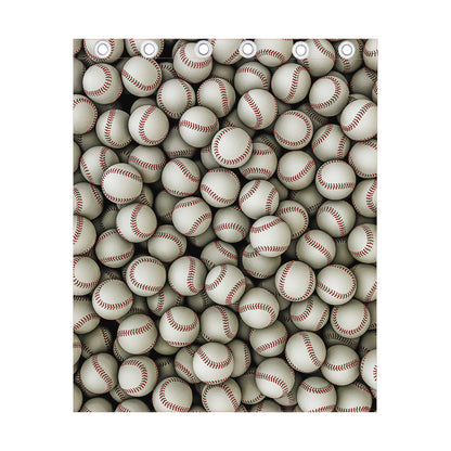 Baseballs 3D Print Curtain