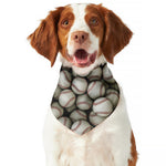 Baseballs 3D Print Dog Bandana