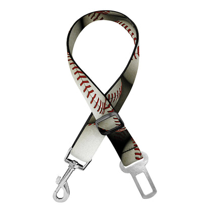Baseballs 3D Print Dog Seat Belt