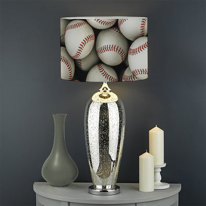 Baseballs 3D Print Drum Lamp Shade