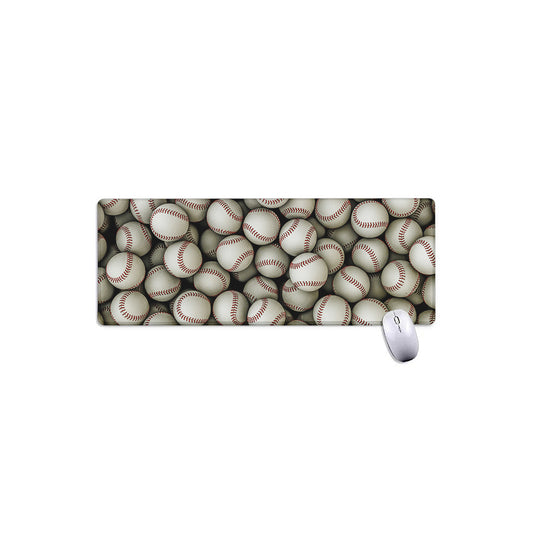Baseballs 3D Print Extended Mouse Pad