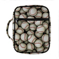 Baseballs 3D Print Front Pocket Bible Bag