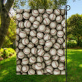 Baseballs 3D Print Garden Flag