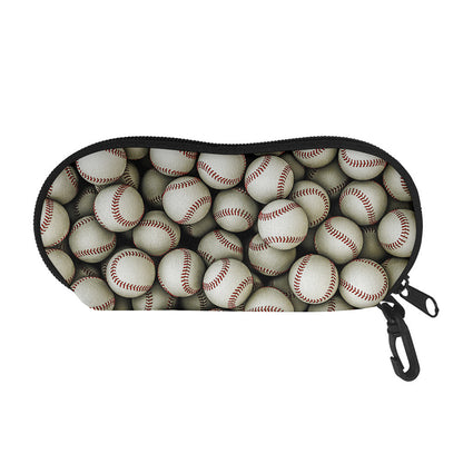 Baseballs 3D Print Glasses Case