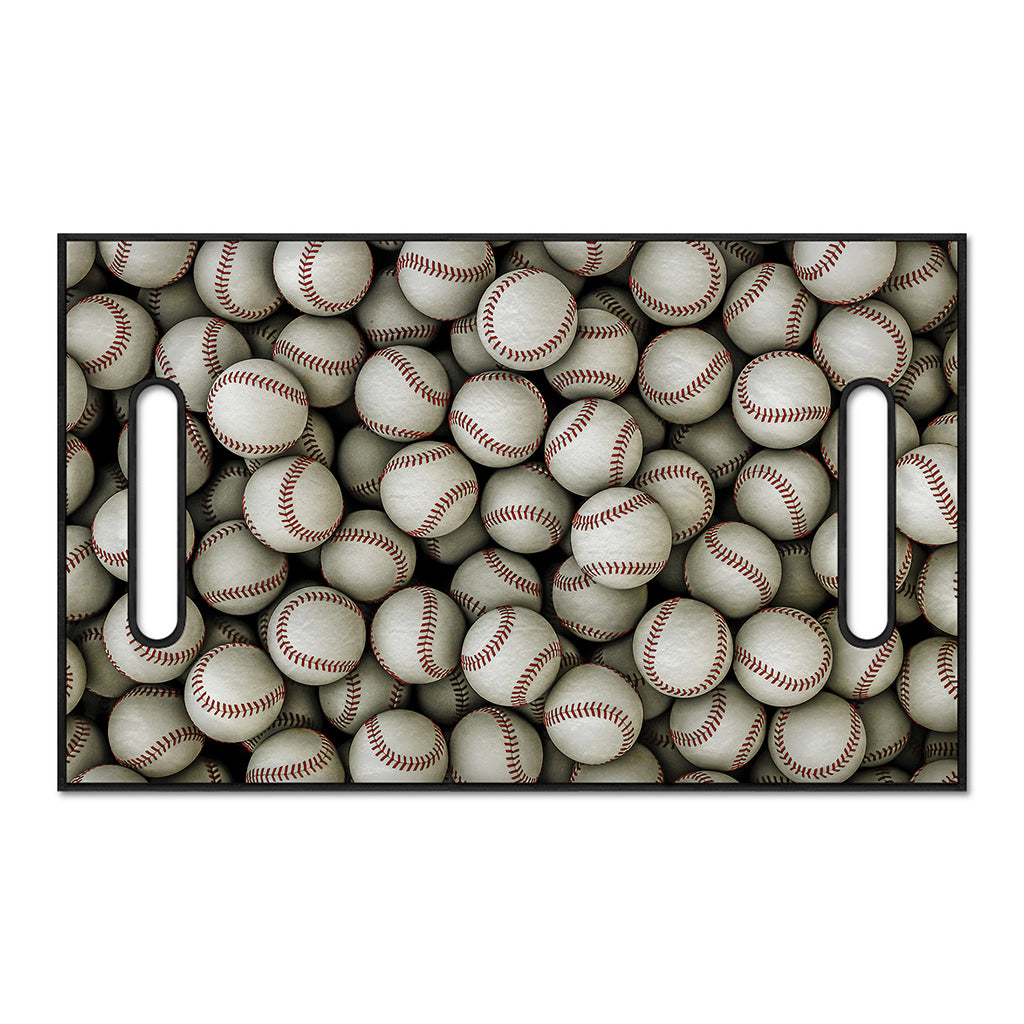 Baseballs 3D Print Golf Cart Seat Cover