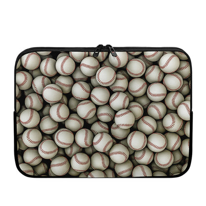 Baseballs 3D Print Laptop Sleeve