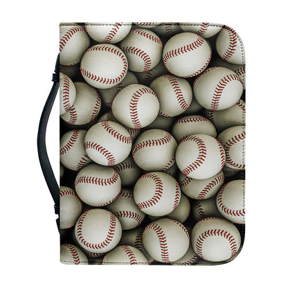 Baseballs 3D Print Leather Bible Cover