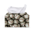 Baseballs 3D Print Leather Tissue Box Cover