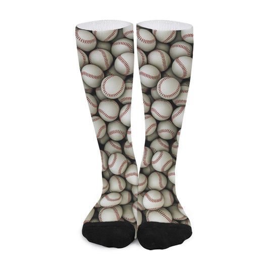 Baseballs 3D Print Long Socks